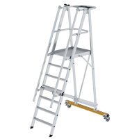 Plattformleitern, Podesttreppen