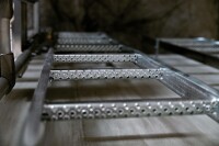 MUNK Günzburger Schachtleiter Stahl feuerverzinkt 300mm Lichte Weite 7 Sprossen