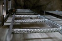 MUNK Günzburger Schachtleiter Stahl feuerverzinkt 300mm Lichte Weite 12 Sprossen