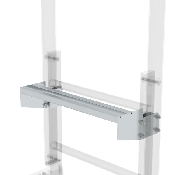MUNK Günzburger Ausstiegstritt Alu-blank Spaltmaß 150mm