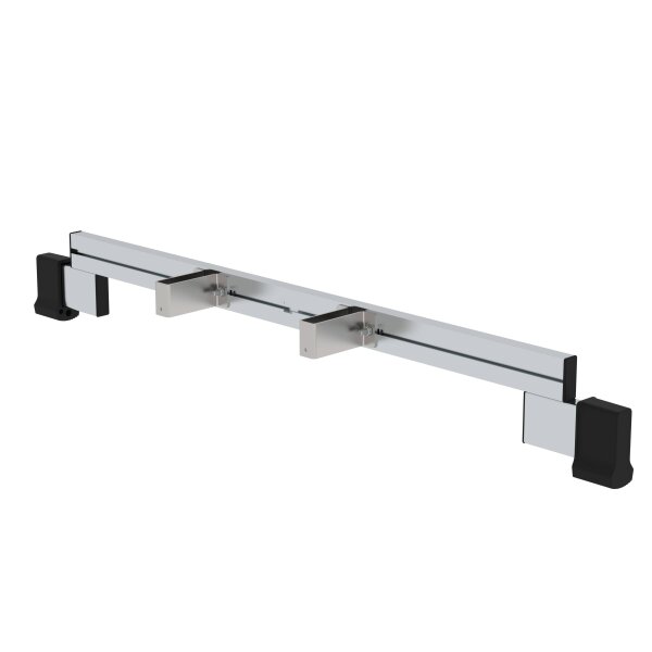 MUNK Günzburger Nachrüst-Traverse 1,2 m für Aluminium-Leitern mit Holmhöhe 98 mm