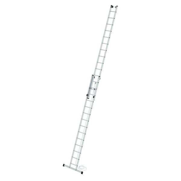 MUNK Günzburger Sprossen-Seilzugleiter 2-teilig mit Standard-Traverse 2x14 Sprossen