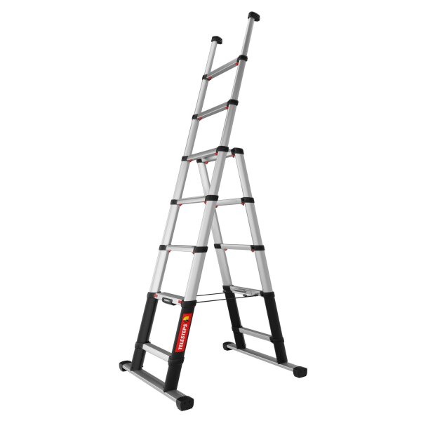 MUNK Günzburger Teleskop-Kombileiter Combi Line 6+2 Stufen