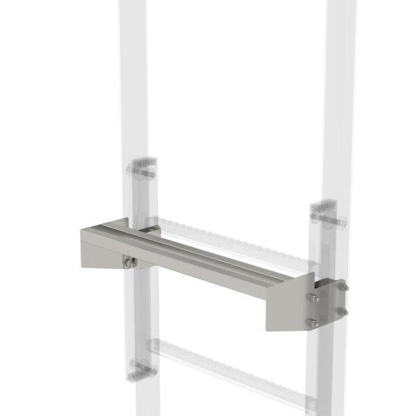 MUNK Günzburger Ausstiegstritt Edelstahl Spaltmaß 150mm