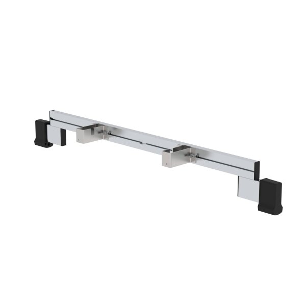 MUNK Günzburger Nachrüst-Traverse 1,2 m für Aluminium-Leitern mit Fahnenholm 98x35 mm