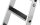 MUNK Günzburger Nachrüstsatz clip-step R13 für GFK/Alu-Stufen-Stehleiter beidseitig begehbar 2x6