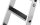 MUNK Günzburger Nachrüstsatz clip-step R13 für GFK/Alu-Stufen-Stehleiter beidseitig begehbar 2x8