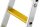 MUNK Günzburger Trittauflage clip-step R13 gelb Länge 368 mm