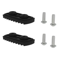 MUNK Günzburger nivello®-Fußplatte elektrisch ableitfähig für Holmhöhe 58/73 mm