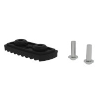 MUNK Günzburger nivello®-Fußplatte elektrisch ableitfähig für Holmhöhe 58/73 mm