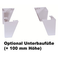 G-Office Spind/Garderobenschrank, Schwarz-Weiß-Trennung, 1 Abteil, 1800 x 400 x 500 mm (HxBxT)
