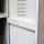 G-Office Spind/Garderobenschrank, Schwarz-Weiß-Trennung, 1 Abteil, 1800 x 400 x 500 mm (HxBxT)