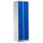 G-Office Doppelstöckiger Spind Garderobenschrank, 2x2 Abteile, 1950 x 600 x 500 mm (HxBxT)