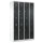 G-Office Doppelstöckiger Spind Garderobenschrank, 4x2 Abteile, 1950 x 1170 x 500 mm (HxBxT)