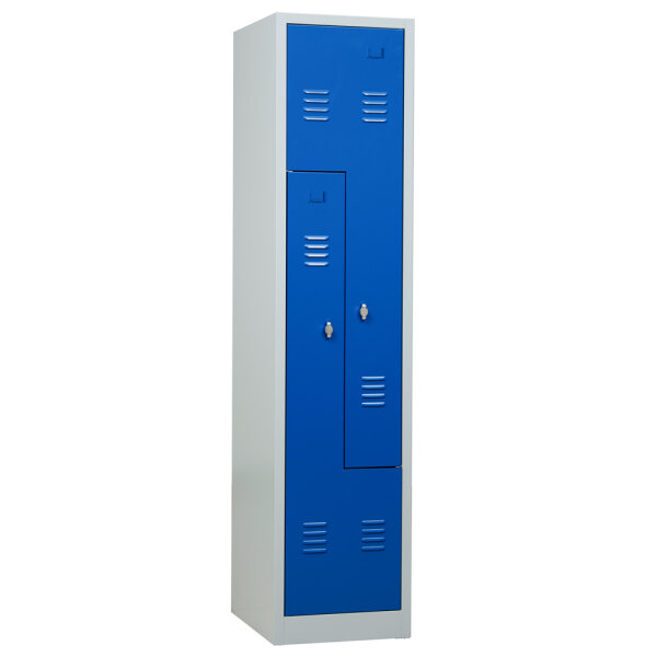G-Office Z-Spind, 2 Abteile in Z-Anordnung, 1800 x 400 x 500 mm (HxBxT)