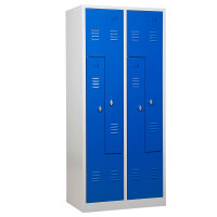 G-Office Z-Spind, 4 Abteile in Z-Anordnung, 1800 x 800 x...