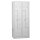 G-Office Z-Spind, 4 Abteile in Z-Anordnung, 1800 x 800 x 500 mm (HxBxT)