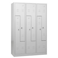 G-Office Z-Spind, 6 Abteile in Z-Anordnung, 1800 x 1185 x...