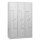 G-Office Z-Spind, 6 Abteile in Z-Anordnung, 1800 x 1185 x 500 mm (HxBxT)