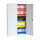 G-OFFICE Flügeltürenschrank, 1950 x 1200 x 420 mm (HxBxT), inkl. 4 Böden, mehrere Farbkombinationen preisgleich