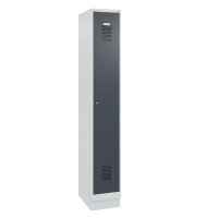 G-Office Spind/Garderobenschrank, 2 Abteile, 1800 x 600 x...