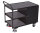 VARIOfit Werkstattwagen mit 3 Ladeflächen, 1125x625x1010 mm (BxTxH), RAL 7016
