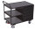 VARIOfit Werkstattwagen mit 3 Ladeflächen, 1125x625x1010 mm (BxTxH), RAL 7016