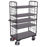 VARIOfit Etagenwagen hoch, 1035x520x1780 mm (BxTxH), RAL 7016