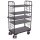 VARIOfit Etagenwagen hoch, 1035x520x1780 mm (BxTxH), RAL 7016