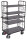 VARIOfit Etagenwagen hoch, 1035x520x1780 mm (BxTxH), RAL 7016