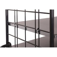 VARIOfit Etagenwagen hoch, 1185x620x1820 mm (BxTxH), RAL 7016