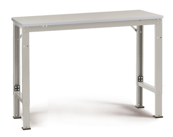 MANUFLEX Grund-Arbeitstisch UNIVERSAL Spezial, 1250 x 600 mm, 10 Farben, 6 Plattenoptionen