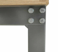 MANUFLEX Grund-Arbeitstisch UNIVERSAL Spezial, 1250 x 600 mm, 10 Farben, 6 Plattenoptionen