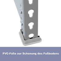 SIMONRACK Reifenregal 2000x1000x400 mm, 3 Farben, 3 Lagerebenen, 120 kg Fachlast pro Ebene