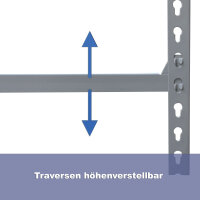 SIMONRACK Reifenregal 2000x1000x400 mm, 3 Farben, 3 Lagerebenen, 120 kg Fachlast pro Ebene