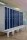Bisley Garderobenschrank MonoBloc, 1 Abteil, 1 Fach, 1700 x 322 x 500 mm (HxBxT), 645 lichtgrau