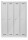 Bisley Garderobenschrank MonoBloc, 4 Abteile, je 1 Fach, 1700 x 1183 x 500 mm (HxBxT), 645 lichtgrau