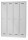 Bisley Garderobenschrank MonoBloc, 4 Abteile, je 1 Fach, 1700 x 1183 x 500 mm (HxBxT), 645 lichtgrau