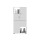 Bisley Kubbi, Konfiguration E, 3 Schließfächer, 1 Fach mit Rückwand, 2 offene Fächern, 1640 x 800 x 436 mm (HxBxT)