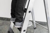 MUNK Günzburger Nachrüstsatz clip-step relax für Stufen-Stehleiter beidseitig begehbar GFK/Alu 6