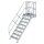MUNK Günzburger Treppen-Modul Aluminium geriffelt 8 Stufen