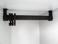 G-Office Spind/Garderobenschrank, 2 Abteile, 1800 x 600 x 500 mm (HxBxT)