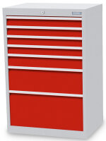 Bedrunka + Hirth Schubladenschrank, Schubladenanzahl: 7,...