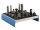 Bedrunka + Hirth CNC-Schubladenrahmen SR 600, RAL 7035 / RAL 5012, 130 x 600 x 600 mm (HxBxT)