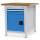 Bedrunka + Hirth Kastenwerkbank, Schubladenanzahl: 2, Anzahl Flügeltüren:, RAL 7035 / RAL 5012, 859 x 810 x 750 mm (HxBxT)