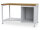 Bedrunka + Hirth Kastenwerkbank, RAL 7035, 859 x 1500 x 750 mm (HxBxT)