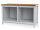 Bedrunka + Hirth Kastenwerkbank, RAL 7035, 859 x 1500 x 750 mm (HxBxT)