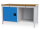 Bedrunka + Hirth Kastenwerkbank, Anzahl Flügeltüren: 1, RAL 7035 / RAL 5012, 959 x 1500 x 750 mm (HxBxT)