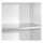 Bedrunka + Hirth Schrank mit Sichtlagerkästen, 9x Fachboden, RAL 7035 / RAL 5012, 1980 x 700 x 300 mm (HxBxT)