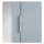 Bedrunka + Hirth Flügeltürenschrank mit mittigem Schubladenblock und Sichtfenster, RAL 7035 / RAL 5012, 1950 x 930 x 500 mm (HxBxT)